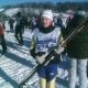 Юная участница "Московский лыжни - 2005"